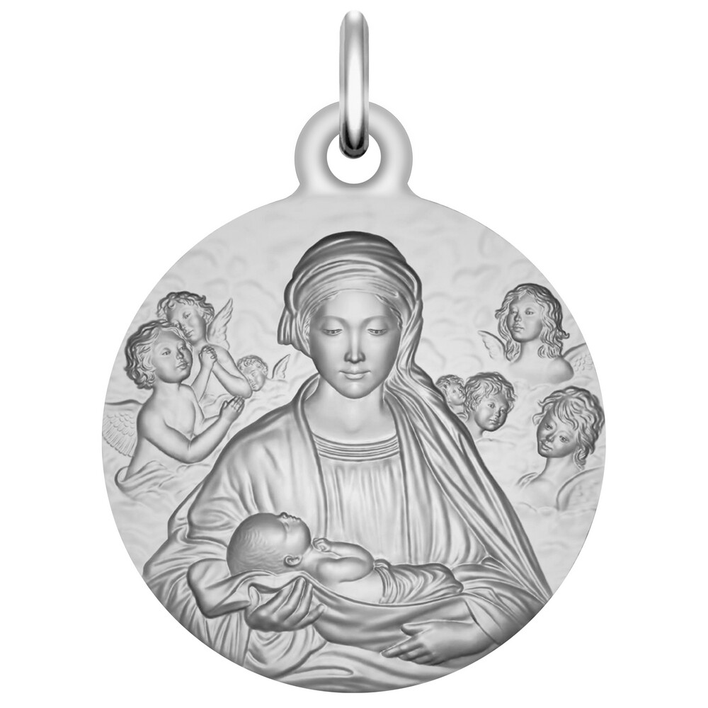 Photo de Médaille Notre-Dame des Anges - Argent massif