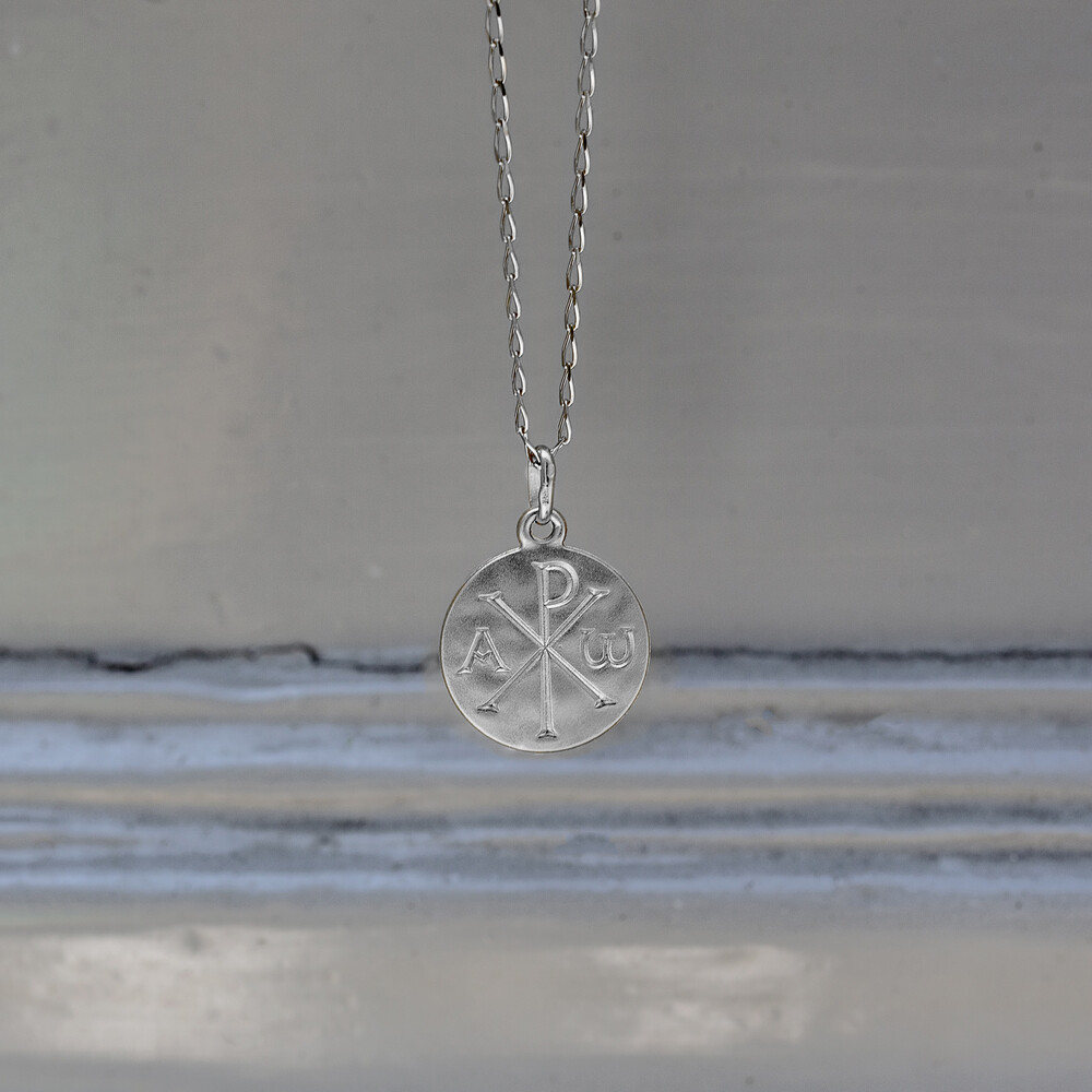 Photo de Médaille Chrisme - Argent massif