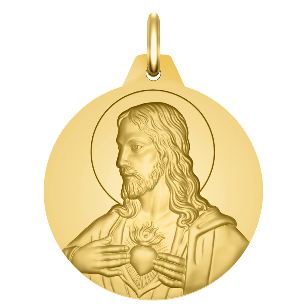 Photo de Médaille Christ - Or jaune 18ct