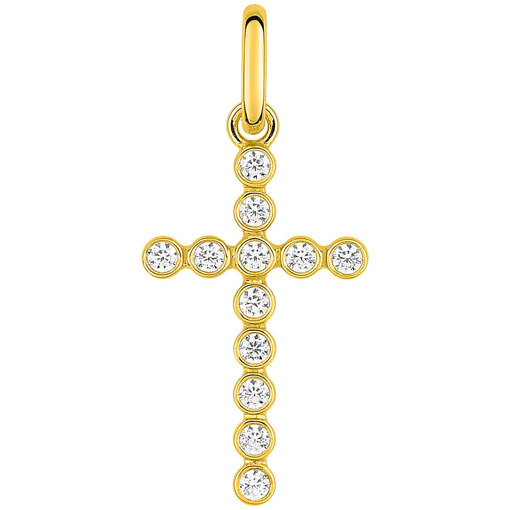 Photo de Croix oxyde - Or jaune 9ct