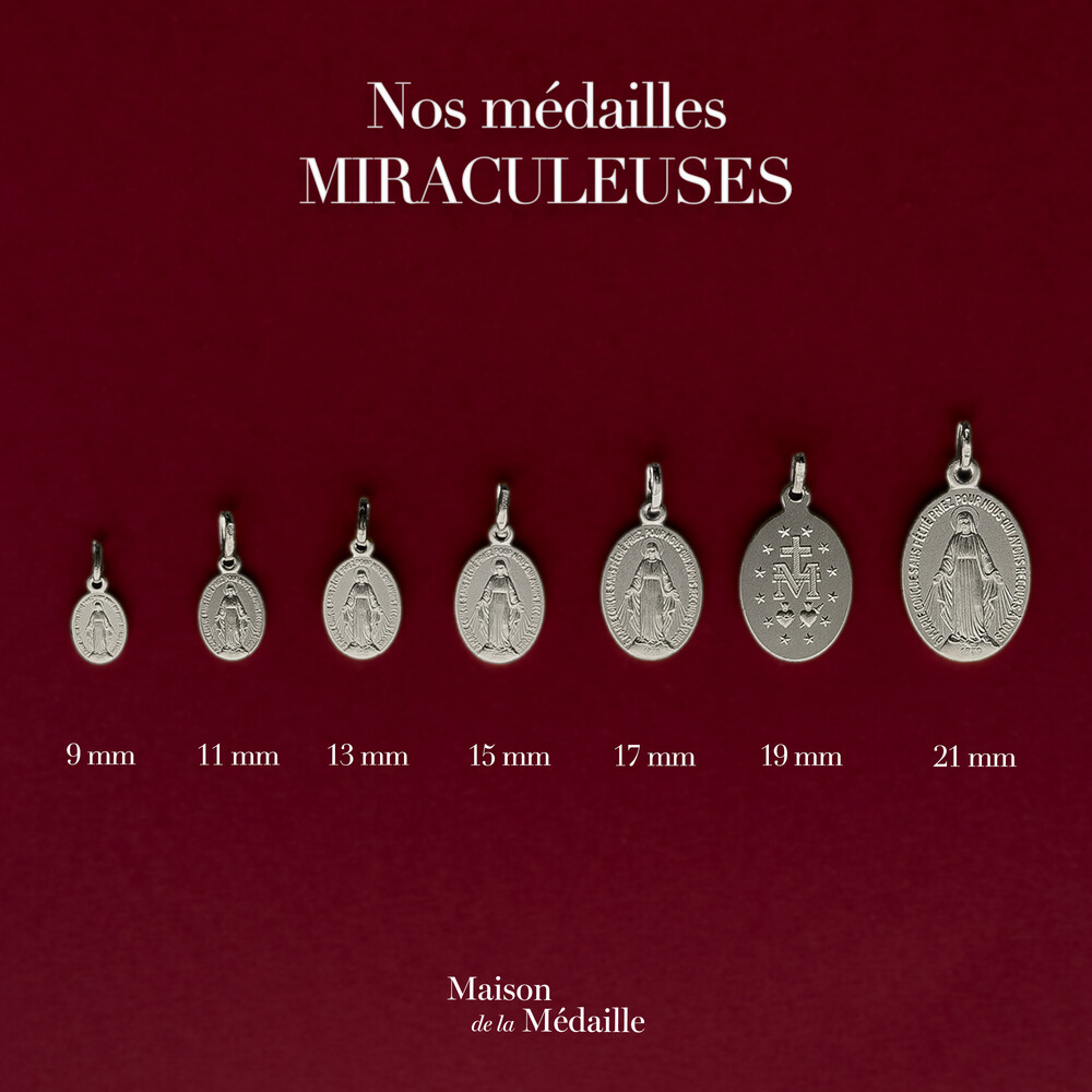 Bague Médaille Miraculeuse argent 925 réglable vente en ligne sur