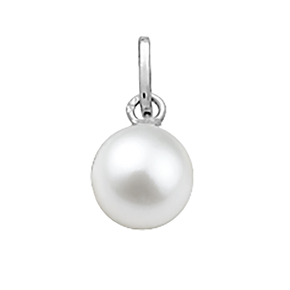 Photo de Pendentif perle de culture 7mm - or blanc 9ct