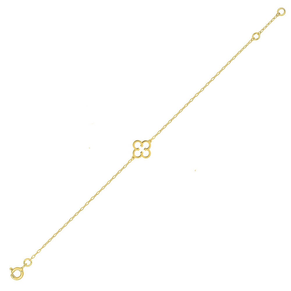 Photo de Bracelet croix - Or jaune 18ct