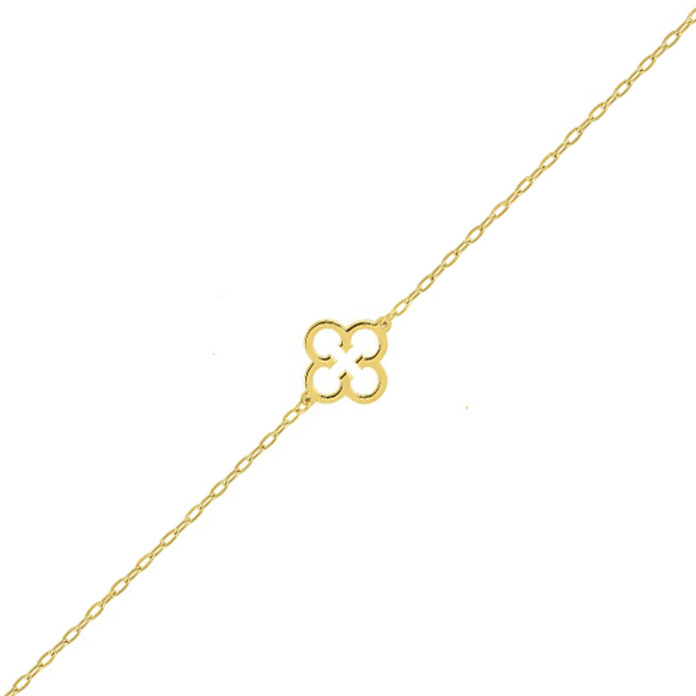 Photo de Bracelet croix - Or jaune 18ct