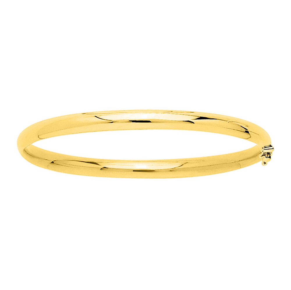 Photo de Jonc Ouvrant Ovale 4mm – Or Jaune 9ct
