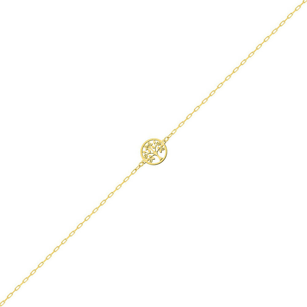 Photo de Bracelet arbre de vie - Or jaune 18ct