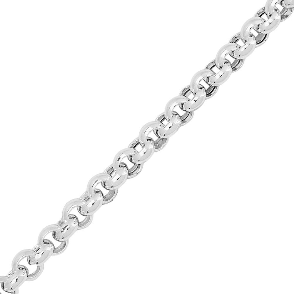 Photo de Bracelet Jaseron Rond 19cm - Argent massif