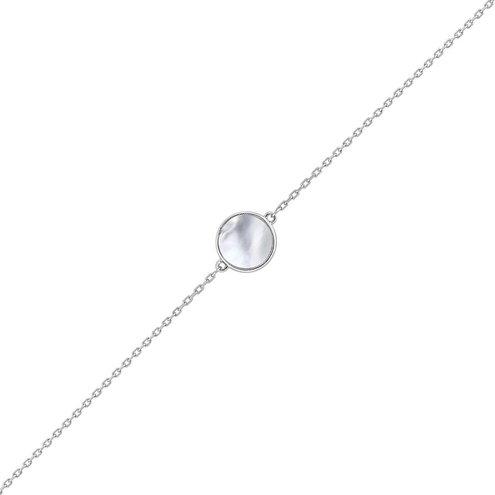 Photo de Bracelet Nacre - Argent massif