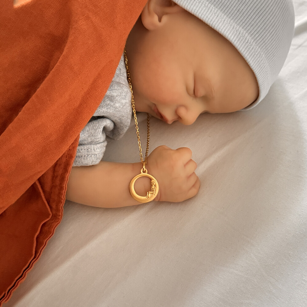 Photo de Médaille Petit Prince ajourée - Or jaune 9ct