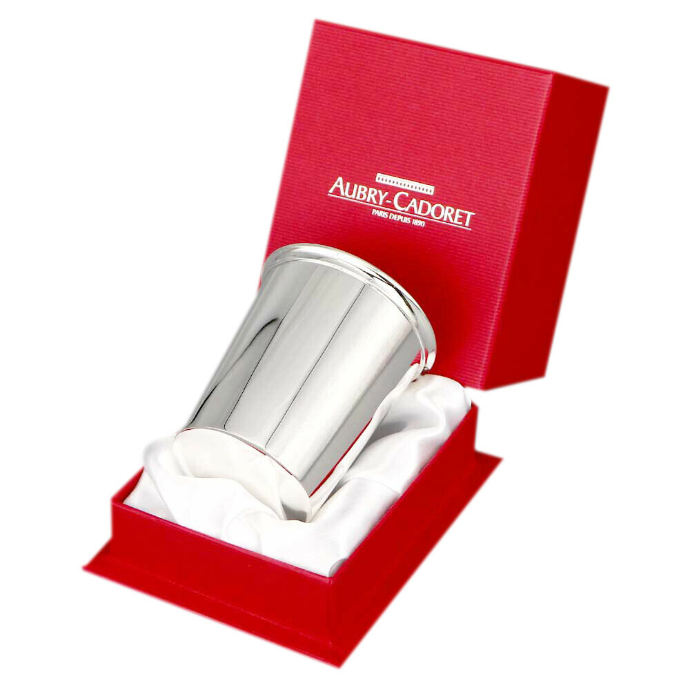 Photo de Timbale Chope Sertie - Argent massif