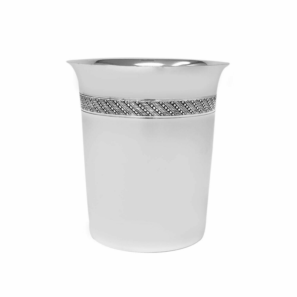 Photo de Timbale Chope Tambourin - Argent massif
