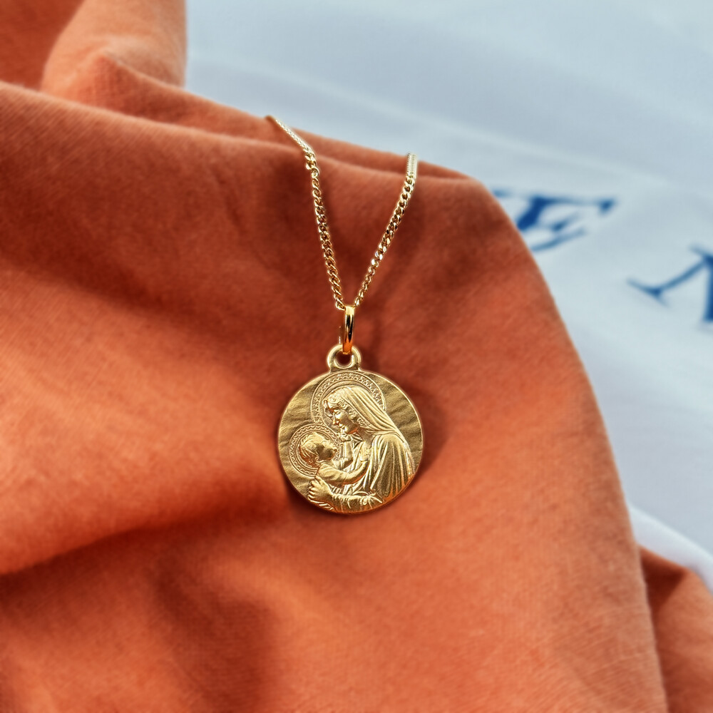 Photo de Médaille Médaille Notre Dame de douceur - Or jaune 9ct
