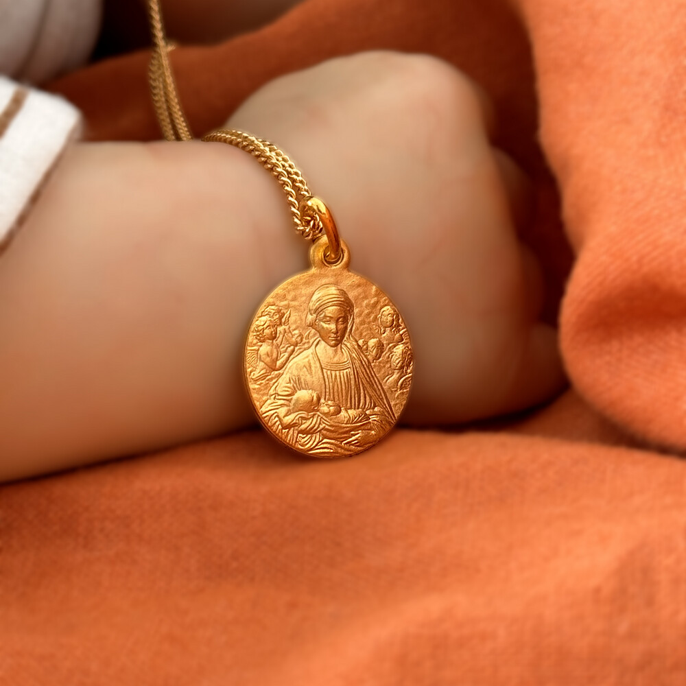 Photo de Médaille Notre-Dame des Anges  - Or jaune 18ct
