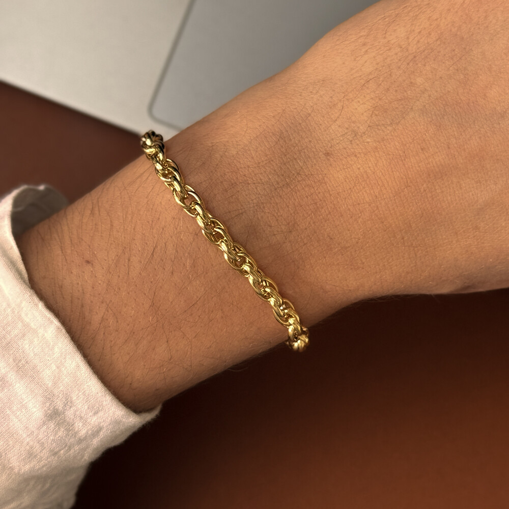 Photo de Bracelet Elégance - Or Jaune 18ct