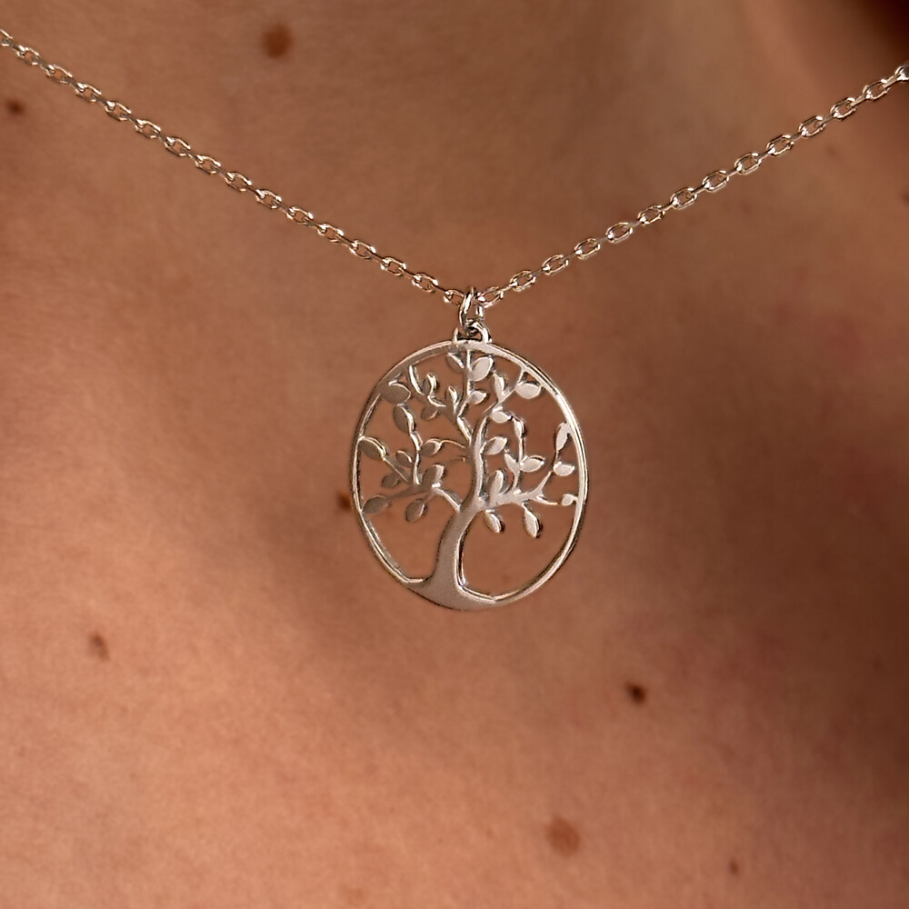 Photo de  Collier arbre de vie - Argent massif