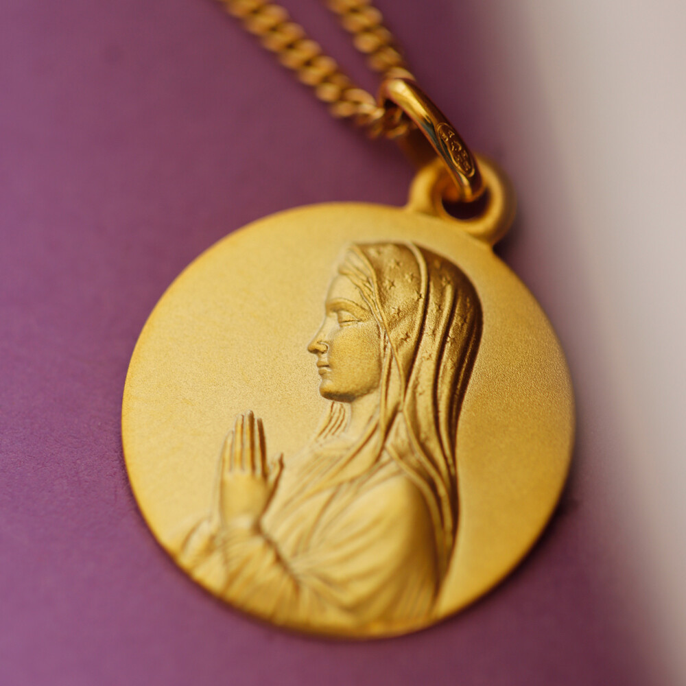Photo de Médaille Vierge d'Espérance - Vermeil