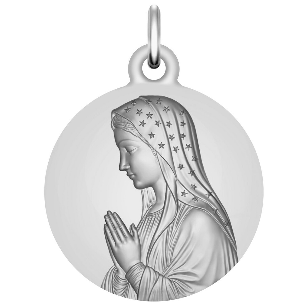 Photo de Médaille Vierge d'Espérance - Argent massif