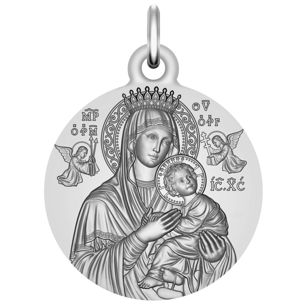 Photo de Médaille Notre Dame du Perpétuel Secours - Argent massif